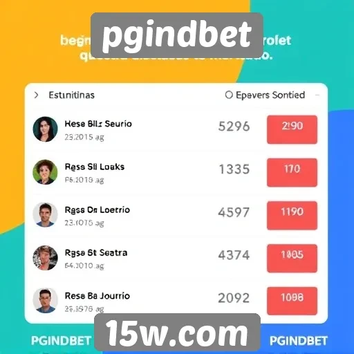 Estatísticas de usuários ativos no pgindbet